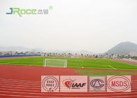 Antimicrobial Green Olympic Track Surface Material 13mm Thickness For Sports Field